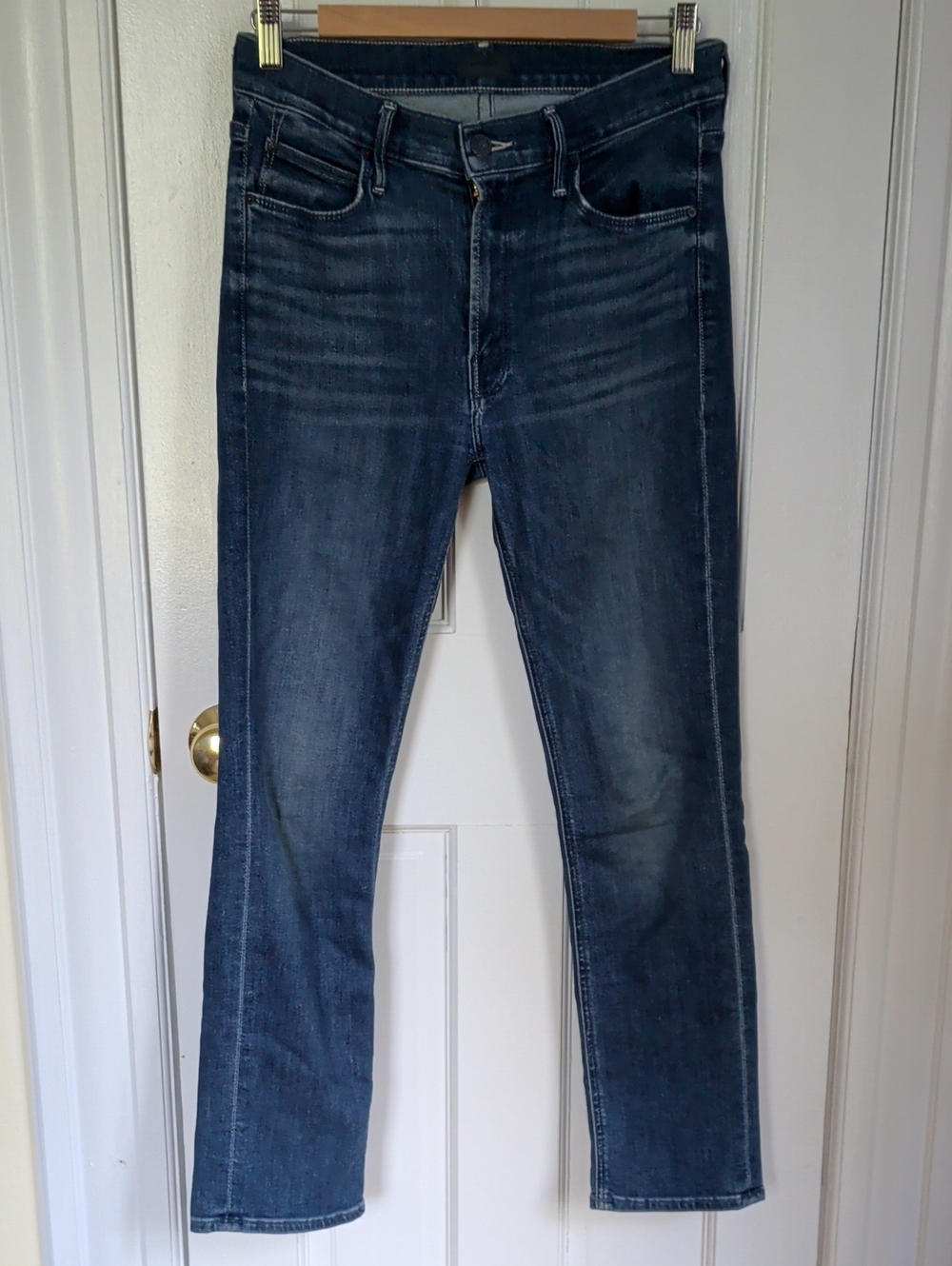 MOTHER Women’s Mid Rise Dazzler Ankle Jeans (Wish On A Star) Size 27
